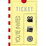 amscan International Folded Invite Hollywood, Pack