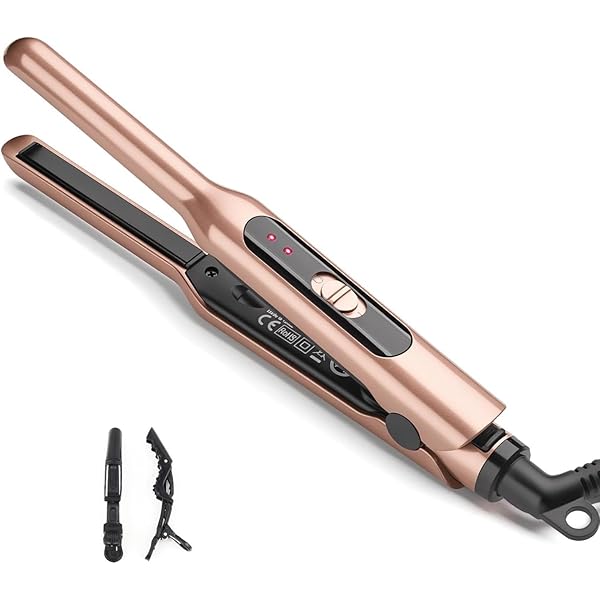 best way to curl hair with straightener