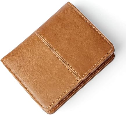 Amazon Forest Antler メンズ財布 二つ折り 本革 財布 牛革 人気 さいふ 男性 ウォレット 小さい財布 レディース 大容量 Rfid ブラウン 財布