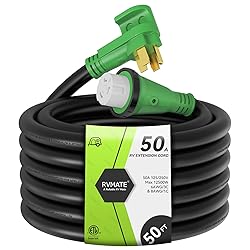 RVMATE 50 Amp 50 Feet RV Lockable Power Extension