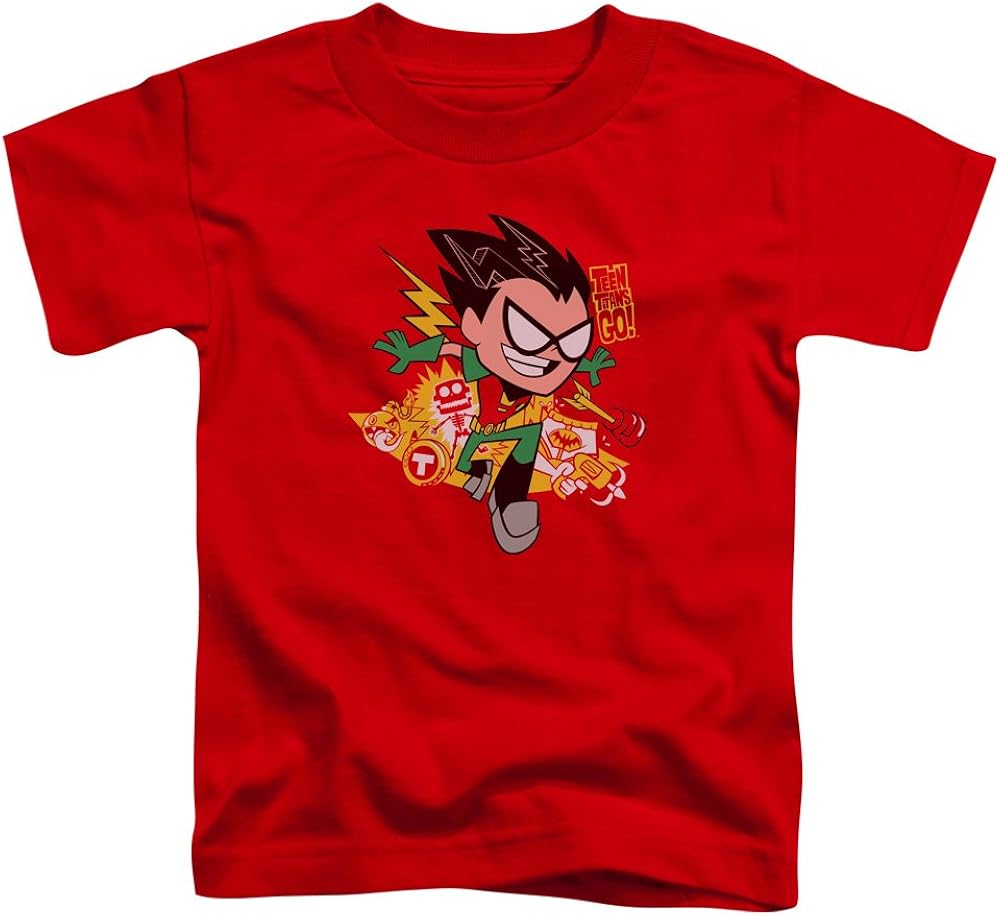 Teen Titans Go Toddlers Robin TShirt, Size 4T, Color