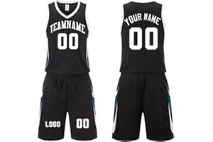 BigkiTchen Customized Basketball Uniforms for High School and College Teams, Performance Fabric with Odor Resistance