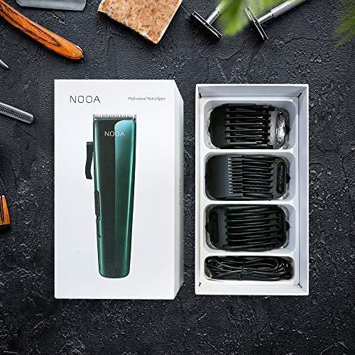 Men\'s Cordless Hair Clippers Rechargeable Hair Trimmers Professional Grooming Kit with Clipper & Trimmer for Beard, Head, Body, and Face