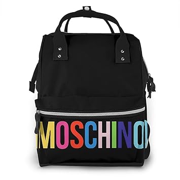 moschino nappy bag