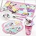 Zak Designs Minnie Easy Grip Flatware Fork And Spoon Utensil Set – Stainless Steel, Plastic, Perfect for Toddler Hands With Fun Characters, Contoured Handles And Textured Grips, Minnie Bowtique