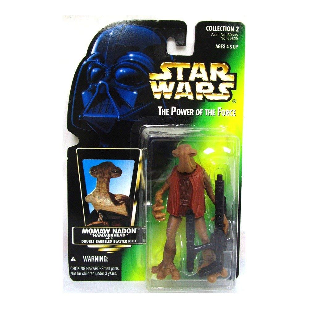 Star Wars: Power of the Force Red Card Momaw Nadon (Hammerhead) Action Figure