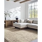 Livabliss x Galey Alix Fetscher I Vintage Medallion Area Rug, 5' x 7'6" (5' x 8'), Light Beige