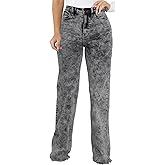 CuteCherry Women Bell Bottom Jeans High Waist Bell Bottom Flared Jean