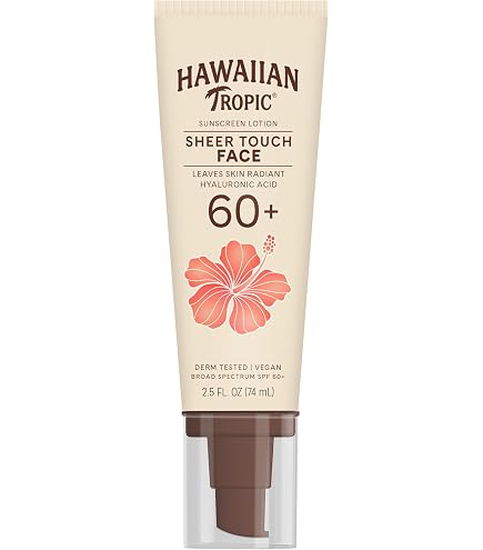 Amazon.com: Hawaiian Tropic Sheer Touch Ultra Radiance SPF 70 and