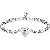 zeqingjw Heart Cremation Memorial Urn Bracelet for Ashes for Women Stainless Steel Adjustable Keepsake Bangle Cremation Memorial Ash Jewelry