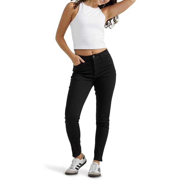 Wrangler Women's Bespoke High Rise Skinny Jean in Rae - 27 x 27