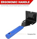 Twilight Garage Trim Puller Pry Bar Multi-Tool Baseboard Molding Flooring Tile view 5