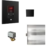 Mr. Steam BasicButler Square Package (Matte Black)