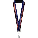 Buckle-Down Lanyard-1.0"-California Sunset