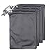 MoMaek Set of 4 Nylon Mesh Storage Ditty Bag Stuff Sack for Travel & Outdoor Activity