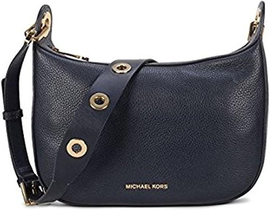 Michael Kors Raven Medium Messenger Shoulder Bag In Navy Amazon.co.uk