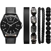 Skechers Men's Watch and Stackable Bracelet or Interchangeable Band Gift Set