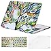 Mosiso Plastic Pattern Hard Case with Keyboard Cover with Screen Protector Only for MacBook Pro Retina 13 Inch No CD-Rom (A1502/A1425, Version 2015/2014/2013/end 2012), Love Tree