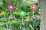 Pathway Lighting - Solar Pathway Lighting - LED Lights Path Waterproof - Garden Pathway - Pack of 3 Flowers