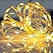Zzmart String Lights, 14ft 40 LEDs Flexible Copper Wire LED String Lights CR2032 Battery Powered, Holiday Home Decorative LED Lights (1, Warm White)