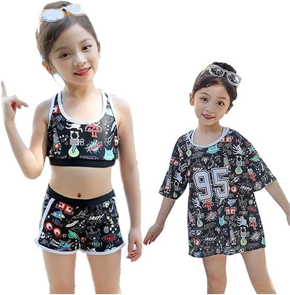 Amazon トーダー 子供水着 キッズ セパレート 3点セット ジュニア女の子 長袖 日焼け防止 ガールズ可愛い 紫外線対策 小学生 日系 ビキニ おしゃれ かわいい 温泉 海水浴 肌守り 水着 通販 Amazon トーダー 子供水着 キッズ セパレート 3点セット ジュニア女の子 長袖 日焼け防止 ガールズ可愛い 紫外線対策 小学生 日系 ビキニ おしゃれ かわいい 温泉 海水浴 肌守り 水着 通販