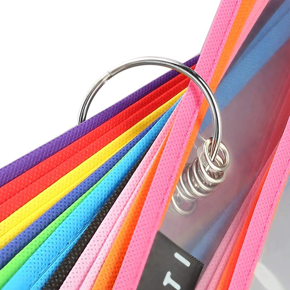 Dry Erase Pockets 20 Set Dry Erase Sleeves Oversized 10 x 14 Inches Teacher-Supplies- for-Classroom-Reusable-Dry-Erase-Pockets-Sleeves Assorted Colors WOT I : Office Products