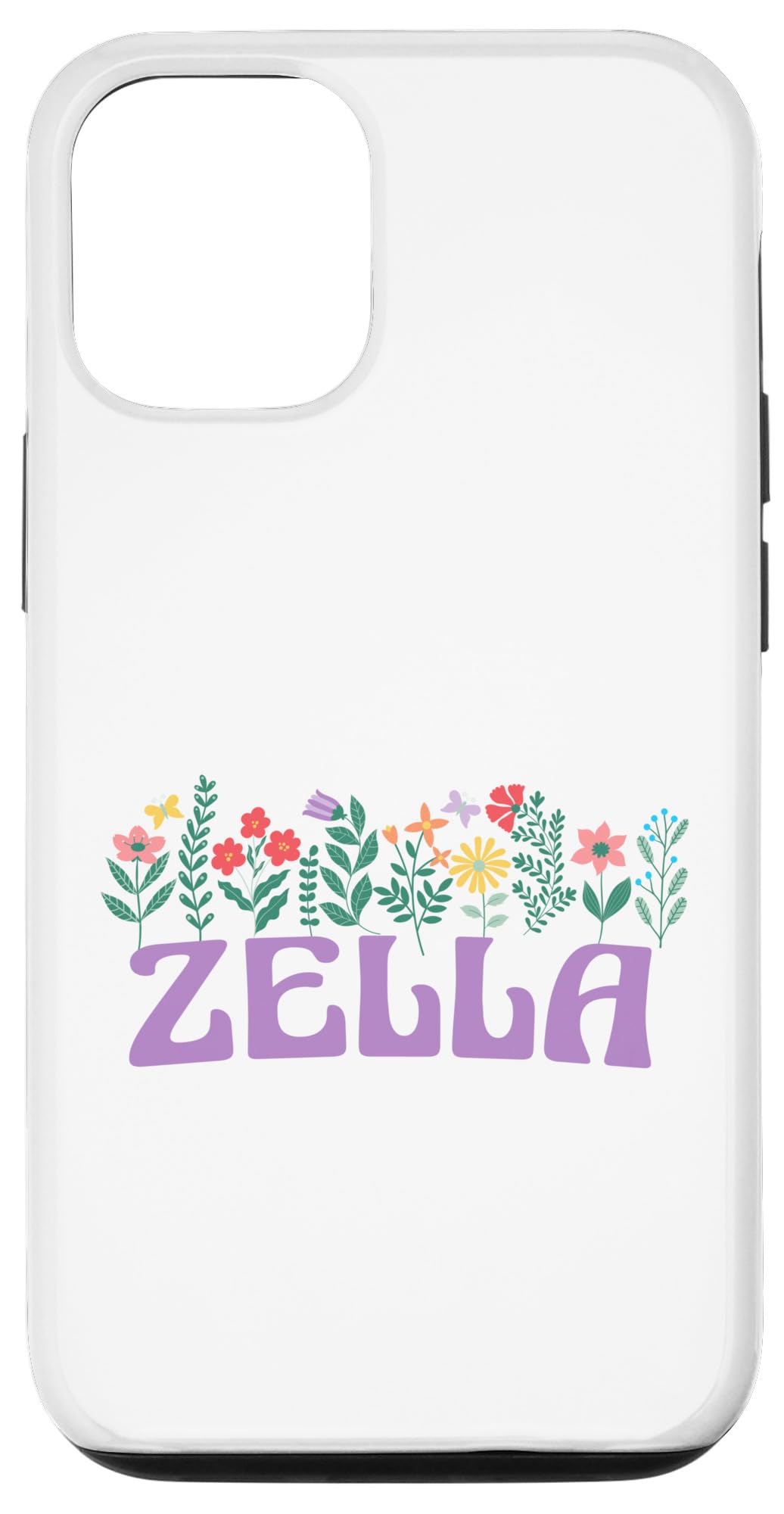 iPhone 13 Wildflower Floral ZELLA First Name Mother's Day Women Case