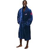 Northwest The Company Official NFL Buffalo Bills Men's L/XL Silk Touch Bath Robe with Number, Blue, 26" x 47"