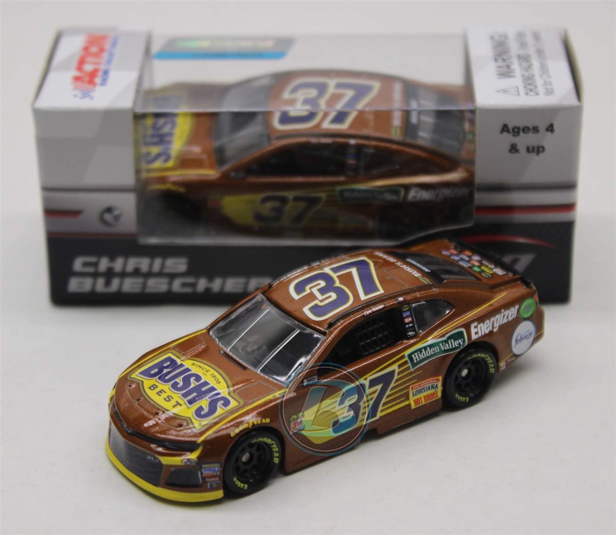 Lionel NASCAR Chris Buescher Chris Buescher Unisex 2018 Diecast, Chris Buescher, 1: 64 Scale