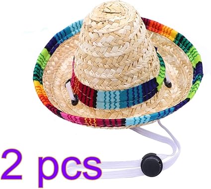 Come Si Festeggia Il Natale In Messico.Balacoo Cane Sombrero Cappello Mini Paglia Cappelli Sombrero Cappelli Messicani Chihuahua Natale Festa Di Halloween Divertenti Cappelli Da Festa Per Cani Di Piccola Taglia Media Gatti 2 Pezzi Amazon It Prodotti Per Animali