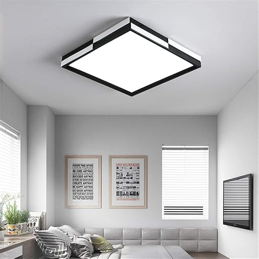 led techo luz moderna plaza iluminacion