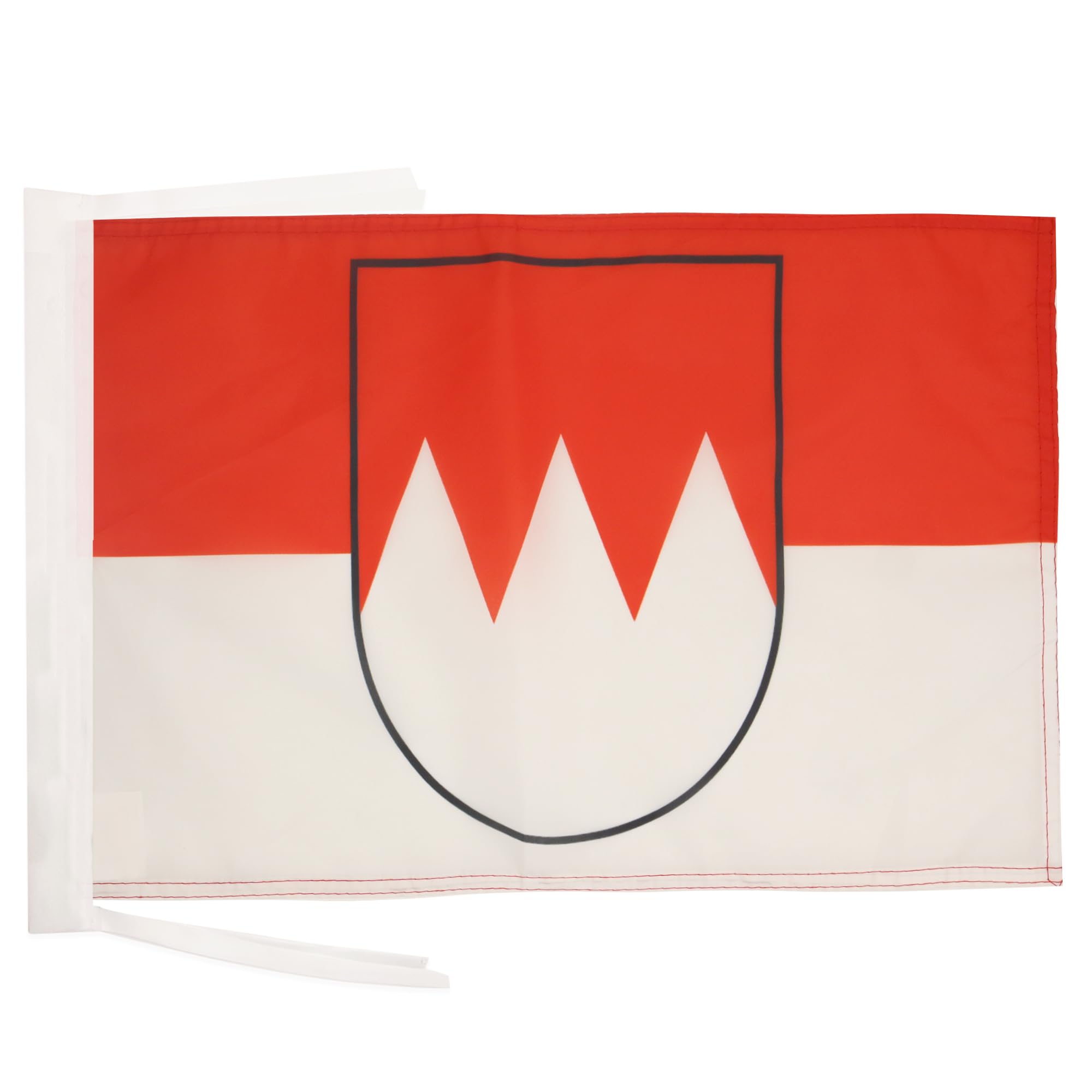 AZ FLAG - Franconia Flag - 18'' x 12'' - 100% Polyester Bavarian - Bavaria Small Banner with Two Cords - Fade Resistant - Vivid Colors - 18x12 in - 45x30 Cm