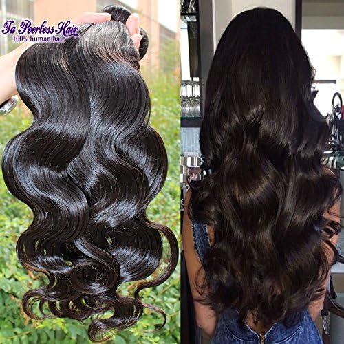 Queen Hair Product Peruvian Body Wave 4 Bundles Unprocessed 7A Peruvian Virgin Hair Body Wave Cheap 100% Human Hair Bundles 100G