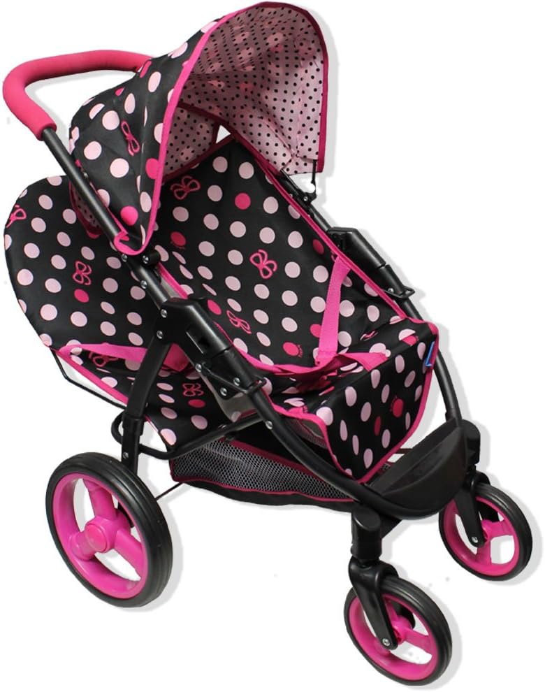 malibu double doll stroller