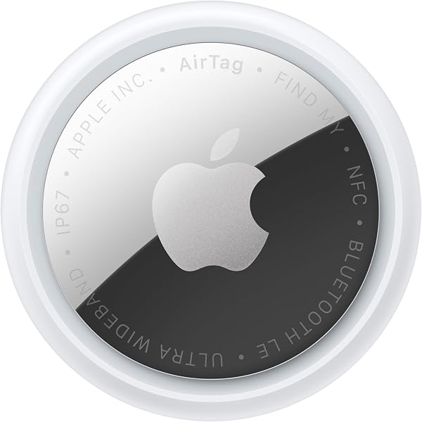 Apple AirTag (2nd Generation): Tracker for Keychain, Wallet, and More; Locator with Sound; Simple One-Tap Setup with iPhone o