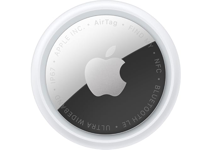 Apple AirTag (2nd Generation): Tracker for Keychain, Wallet, and More; Loca...