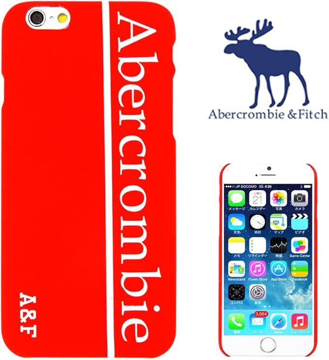 Amazon Abercrombie Fitch Iphone6用ケース 4 7インチ アバクロンビー フィッチ ロゴ デザイン A F 001 ケース カバー 通販