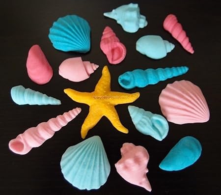 Get Decorations comestibles gateau sur le theme de la plage Free