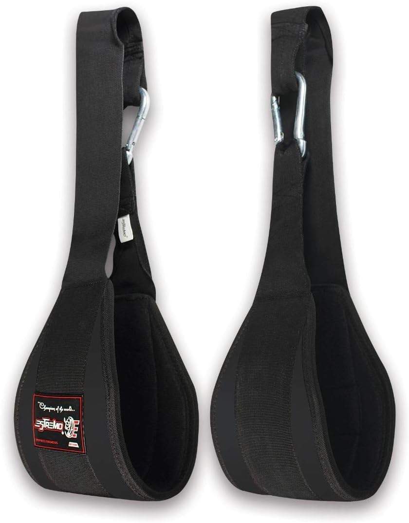 ESTREMO Ab Straps for Pull Up Bar Premium Pull Up Straps & Hanging Ab Straps for