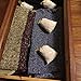 Cedar Space Cedar Hang Ups - Cedar Blocks for Closet Storage, 100% Nature Aromatic Red Cederwood Home Decor
