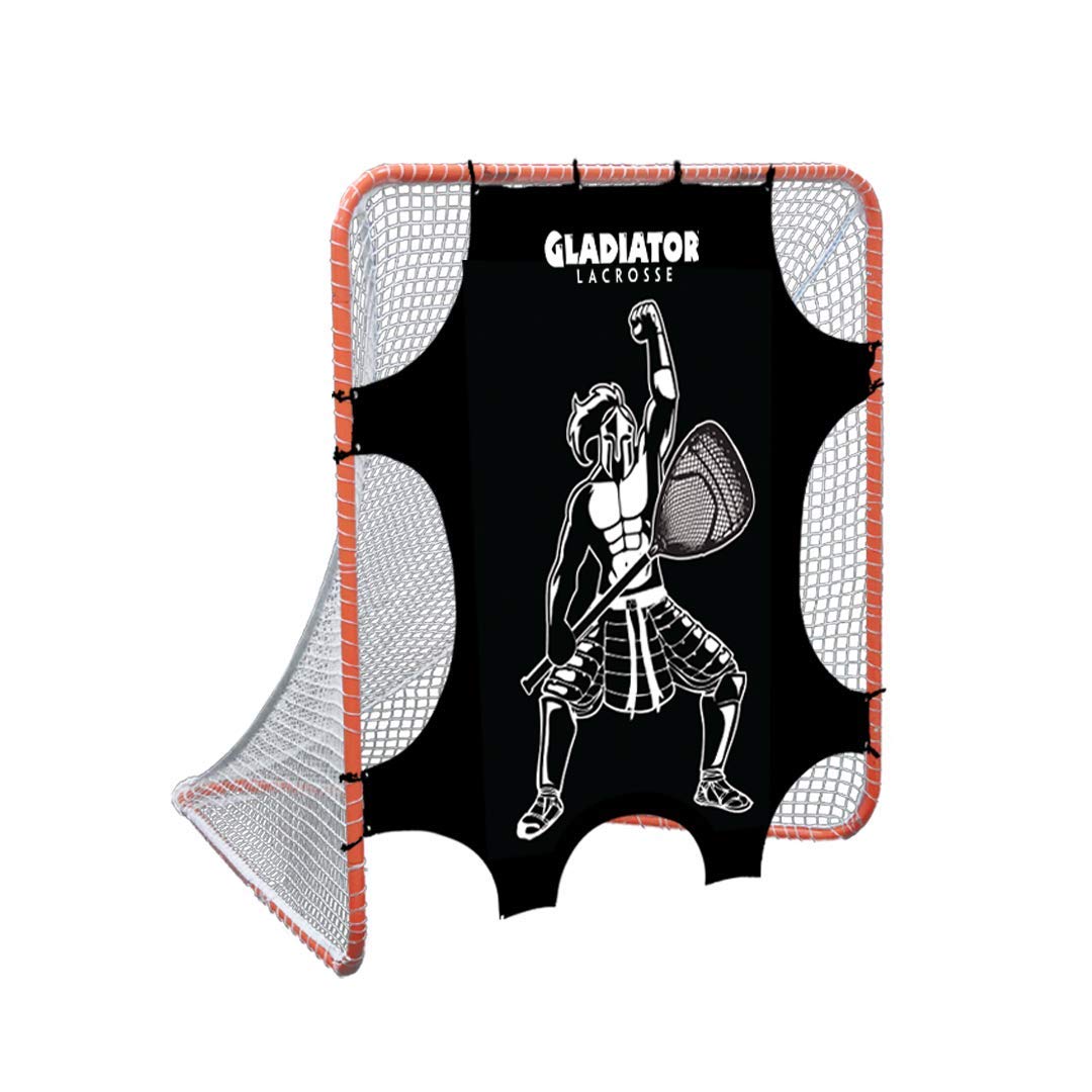 Lacrosse Goal Target Shooter Beginner Intermediate Level - Gladiator design