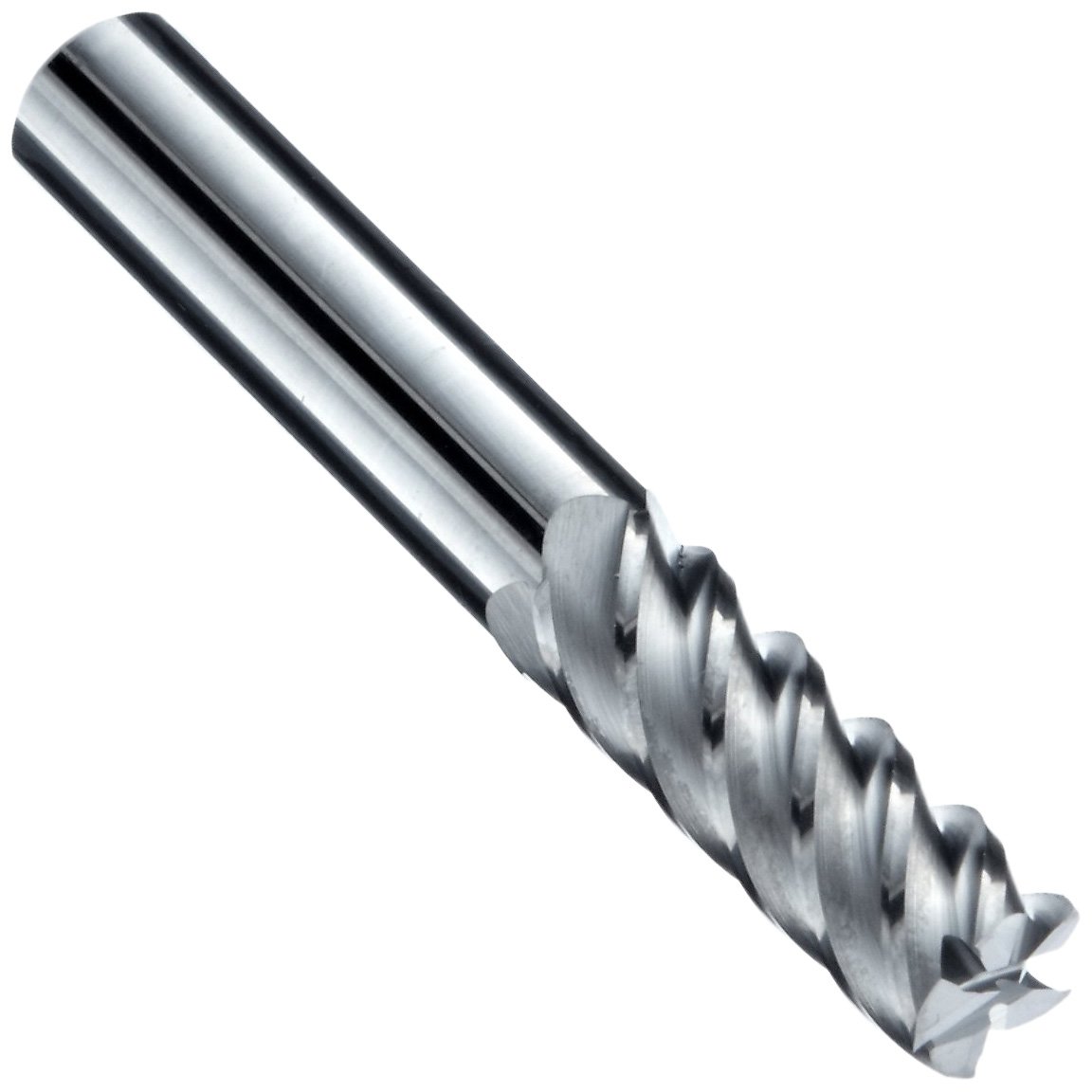 Niagara Cutter N61877 Carbide Square Nose End Mill, Inch, Uncoated
