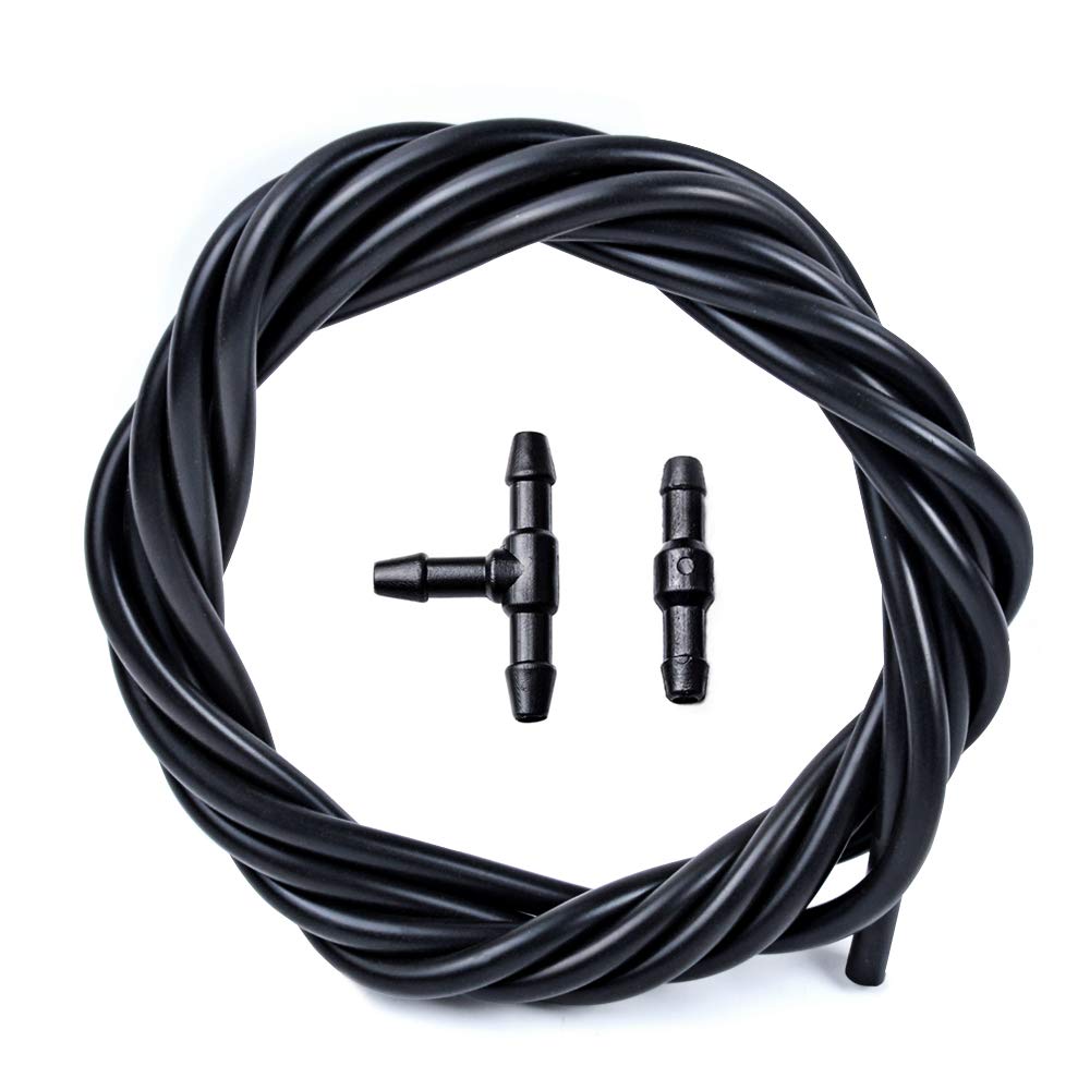 OTUAYAUTO Windshield Washer Hose Kit, Universal Washer Fluid Trousers with Hose Connector (3 Metres Length)