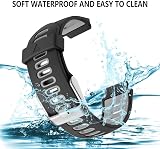ISABAKE Silicone Watch Strap for Garmin Forerunner 735XT 235 230 630 620 S20 S5 view 4