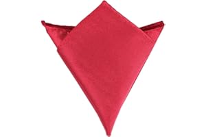 Men Pocket Square Hanky Handkerchief, Satin Square Pocket Silk Men Accessories Gentlemen Handkerchief for Wedding Dress Party