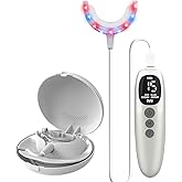 RED+Blue, RED, Blue Light Therapy for Gums, LEDs Periodontal Light, Gum Health Repair Bleeding Gums and Teeth Whitening Accelerator, with Tray Storage Case
