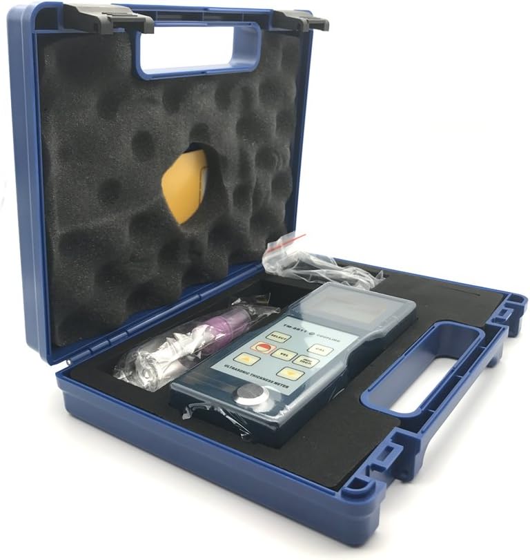 TR-Z-TM-8811 Digital Ultrasonic Thickness Meter Gauge Monitor Universal Hard Materials Corrosion Tester 1.2~200 mm LCD Display