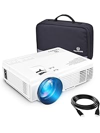 vankyo Leisure 3 (Upgraded Version) 2200 Lux LED Portable Projector with Carrying Bag, Video Projector with 170'' and 1080P Support, Compatible with Fire TV Stick, PS4, HDMI, VGA, TF, AV and USB