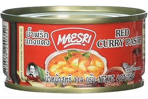 MAESRI BRAND Maesri Thai red curry - 4 oz x 2 cans