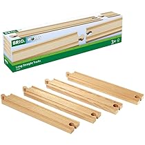 Amazon.com: BRIO World 33342 - Large Curved Wooden Tracks